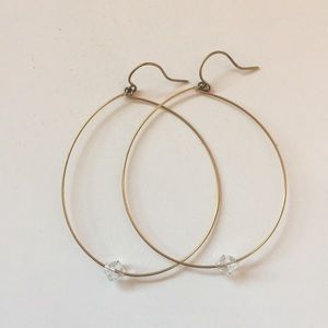 Golden Hoop Earrings